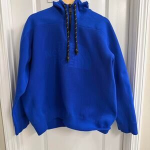 Northface Oversized Blue Hoodie